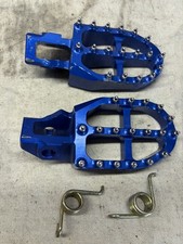 ZETA - ZE93-1827 - Aluminum Footpegs Blue - Husqvarna TC 2021 picture