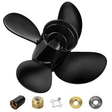 10.1 x 14 Outboard Boat Propeller for Mercury Engines 25-60HP 13 Tooth 4 blades picture