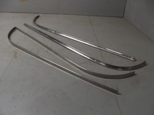 REAL ORIGINAL 1955 - 1959 CHEVROLET TRUCK REAR CAB TRIM MADE IN USA stainless picture
