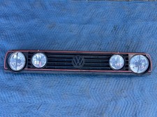 1985-1992 VW Golf Grille Red Stripe w/ Headlights Assembly OEM #6200EM picture