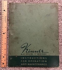 Kinner Aircraft Engines Operation Manual R-5 Series 2 February 1940 WWII picture