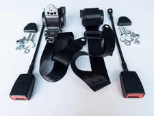 New  Automatic 3-point seat belt Mercedes W 108 W 109,   Seatbelt- BLACK picture