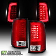 NEW Style Red 2007-2013 GMC Sierra 1500 2500 3500 HD LED Tube Tail Lights Lamps picture