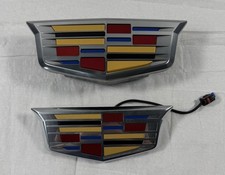 2025-2026 Cadillac Escalade ESV LED Illuminated Front & Rear Emblem GM OEM picture