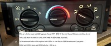 LED Upgrade Service C5 97 02 Corvette MANUAL Climate Control  PLEASE READ AD picture