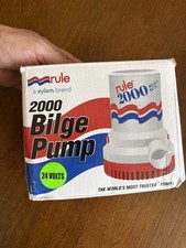 Rule 2000 GPH Marine Bilge Submersible Pump 24V Boat Pump picture