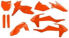 Acerbis Full Plastic Kit (2421065226) Original Orange  KTM 250-450 SX/XC 2016-18 picture