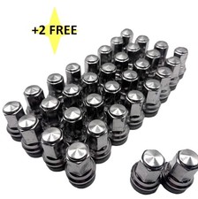 OEM 2017-CURRENT F-250 CHROME LUG NUTS, HCPZ-1012-B FULL SET OF 32 + 2 FREE picture