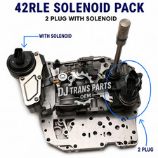 DJ TRANS PARTS 42RLE Valve Body Solenoid Pack 2 Plug Chrysler Dodge Jeep Ram picture