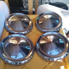 Set Of Four 1960-1962 FORD FALCON, RANCHERO DOG DISH HUBCAP 9.5