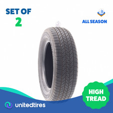 Set of (2) Used 205/65R16 Firestone All Season (Firestone) 95T - 8.5/32 picture