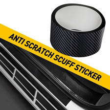 3CM Car Plate Door Sill Scuff Cover Anti Scratch Decal Sticker Protector Strip picture