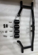 OS&D Advanblack Black ProTek Front Performance High Way Peg Two Step Crash Bar picture