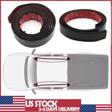 2PCS ROOF TRIM MOLDING SEALING STRIP FOR TOYOTA TACOMA DOUBLE CAB 2005-2015 picture