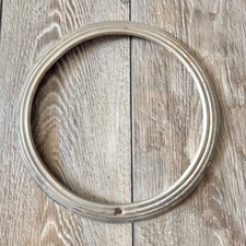 Vintage Antique Auto Car Round Ringed Headlight Trim Bezel Read picture