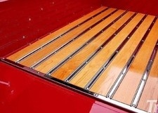 BLEM 1953-1972 FORD Bed Skid Strips, Stainless Steel. READ DESCRIPTION picture
