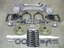 1955 - 1959 Chevy Truck Mustang II 2 Front Suspension POWER Rack Stock Spindle picture