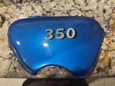 Honda SL 350 Right Side Cover SL350 blue vintage NOS picture