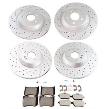 Upgrade Your Fits Mercedes S550 with Premium Front and Rear Brake Pads & Rotors picture