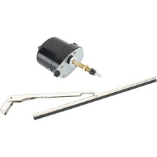 Speedway Motors Universal Hotrod Ratrod Black 12 Volt 12v Electric Wiper picture