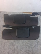 2005-2011 Ford Mustang Convertible Driver & Passenger Side Black Sun Visors OEM picture