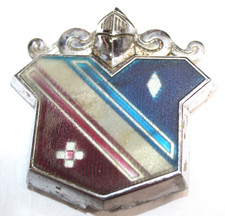 VTG 1970–1976 Buick Electra Knight Shield Trunk Flip Lock COVER Emblem (No BASE) picture