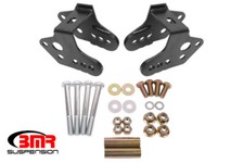 For 1979-2004 Mustang Control Arm Relocation Bracket Black Hammertone picture