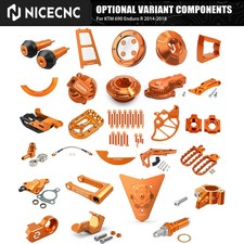 NICECNC Engine Oil Filter Cover Cap Plug/Chain Guard For KTM 690 Enduro R 14-18 picture