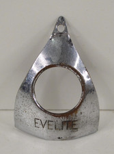 1933-1935 Chevrolet Tail Stop Light Evelite Housing License Plate Light Trim picture