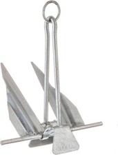 Hot-Dipped Galvanized Utility Anchor with Slip Ring – Perfect for 15-19 Ft Boats picture