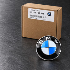 BMW Emblem OEM Original Badges 74mm picture