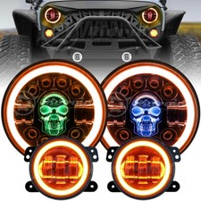RGB Halo 7'' LED Headlights 4