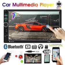 Radio Estereo De Pantalla Para Coche Carro Tactil Doble Din Android Bluetooth 7“ picture