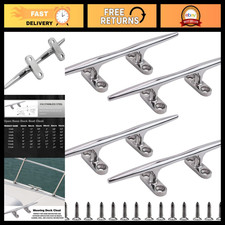 Marine Grade Stainless Steel Dock Cleat - 4