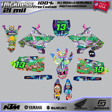 2015-2020 YAMAHA YZ 125 250 GRAPHICS KIT DECALS DECO YZ125 YZ250 2019 2018 2017 picture