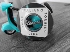 Vintage PIAGGIO VESPA Italian Club badge - scooter badge - motorcycle badge picture