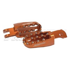 Ktm SX-E 2 Billet Aluminum Larger Gripping Foot Pegs Set sxe2 SXE 2 SX E2 picture