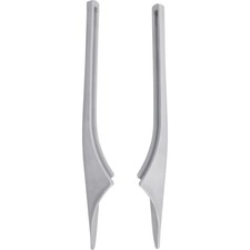 Plain Aluminum 1926-1927 Model T Roadster Smoothie Windshield Posts picture