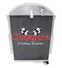 AR Champion 3 Row Radiator for 1939 Chevrolet JA Master Deluxe L6 Engine #CC39-6 picture