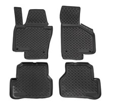 Custom Fit 3D Floor Mats For 2009-2017 Volkswagen CC HeavyDuty All Weather Liner picture