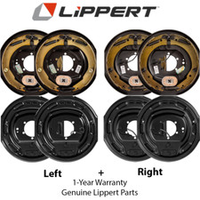 Lippert 4x 12x2 Electric RV Trailer Brake Assembly 2-Pair 4-7K Fit Dex/AlKo Etc picture