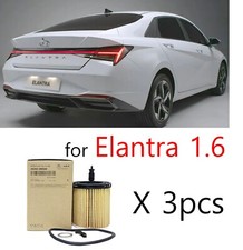 Genuine OEM Oil Filter 3pcs 263502M000 for Hyundai Elantra CN7 1.6(gasoline) 21+ picture