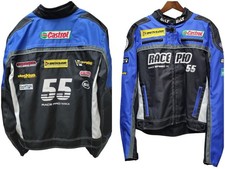 BILT Motorcycle Racing Pro Max Speed Xi 55 Moto Shoulder/Elbow Armor Jacket XL  picture