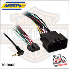 70-9800 METRA / 1998-2013 HARLEY DAVIDSON RADIO HARNESS **NEW** picture