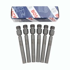 NEW Set of 6 Fuel Injectors OEM Bosch 0437502004 For Porsche 911 Saab 900 picture