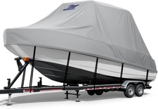 1200D Waterproof T-Top Boat Cover 24-26FT Heavy Duty Center Console Storage picture