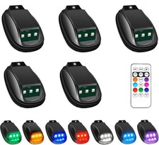 5X Solar Cab Lights for Truck, Wireless No Drill Solar Powered Cab Roof Lights 8 picture