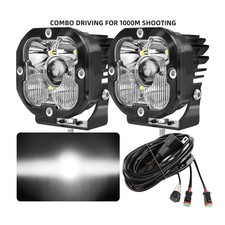 Colight Designs Laser Squadron Sport Driving/Combo Pair LED Light Pods - Amber picture