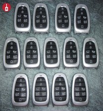 OEM Hyundai 2022 Tucson Lot of 13 Keyless Entry Smart Keys Used TQ8-FOB-4F28 picture