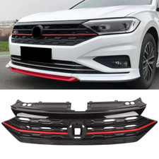 Fit VW Volkswagen Jetta 2019 2020 2021 Front Bumper Upper Red & Black Grille picture